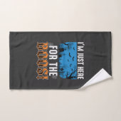 Halloween Boos Ghost Graveyard Vector Design_1 Handdoek (Handdoek)