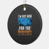 Halloween Boos Ghost Graveyard Vector Design_1 Keramisch Ornament (Links)