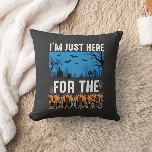 Halloween Boos Ghost Graveyard Vector Design_1 Kussen (Deken)