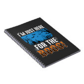 Halloween Boos Ghost Graveyard Vector Design_1 Notitieboek (Rechterzijde)