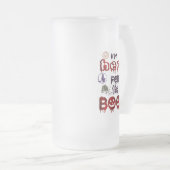 Halloween Boos Matglas Bierpul (Voorkant rechts)