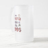 Halloween Boos Matglas Bierpul (Voorkant links)