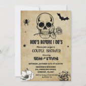  Halloween Boos Voor I Dos Couple Shower Kaart (Voorkant)