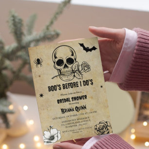  Halloween Boos Voor I Dos Vrijgezellenfeest Kaart