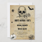  Halloween Boos Voor I Dos Vrijgezellenfeest Kaart (Voorkant)