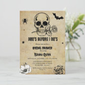  Halloween Boos Voor I Dos Vrijgezellenfeest Kaart (Staand voorkant)