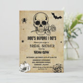  Halloween Boos Voor I Dos Vrijgezellenfeest Kaart (Staand voorkant)