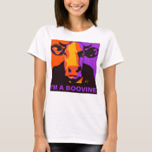 ! Halloween Boovine Pop Art Koe Tshirt