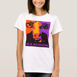 ! Halloween Boovine Pop Art Koe Tshirt