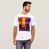 ! Halloween Boovine Pop Art Koe Tshirt (Voorkant volledig)