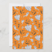 Halloween Booze en Boos | Cocktail Party Kaart (Achterkant)