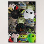 Halloween Borb Puzzle Legpuzzel (Verticaal)