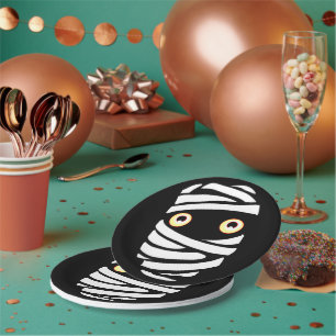 Halloween Borden Feestelijke Mummy Papier Borden Papieren Bordje