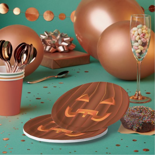 Halloween Borden Pret Jack-o-lantern Papieren Bord (Multi)