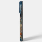 Halloween Border Collie met pomkins Scary Case-Mate iPhone Case (Achterkant / Links)