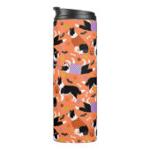 Halloween Border Collie Thermosbeker (Geroteerd rechts)