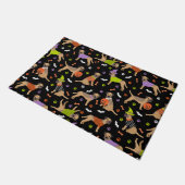 Halloween Border Terrier Doormat Deurmat (Schuin)