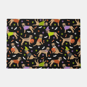 Halloween Border Terrier Doormat Deurmat