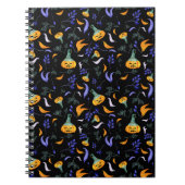 Halloween bos fotonotitieboek notitieboek (Voorkant)