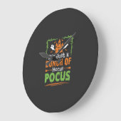 Halloween Bos Heksenketel Grote Klok (Hoek)
