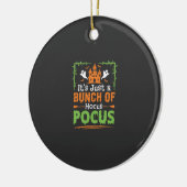 Halloween Bos Heksenketel Keramisch Ornament (Links)