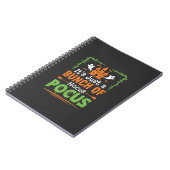 Halloween Bos Heksenketel Notitieboek (Linkerzijde)