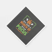 Halloween Bos Heksenketel Servet (Hoek)