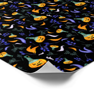 Halloween bos poster