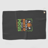 Halloween Bos Toverij Golfhanddoek (Horizontaal)