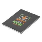 Halloween Bos Toverij Notitieblok (Linkerzijde)