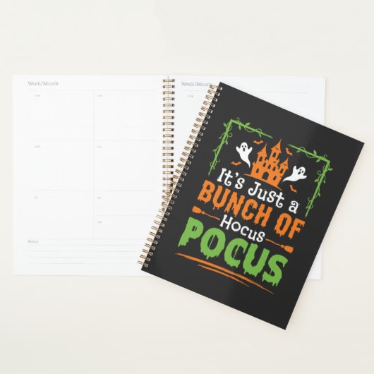 Halloween Bos Toverij Planner (Display)