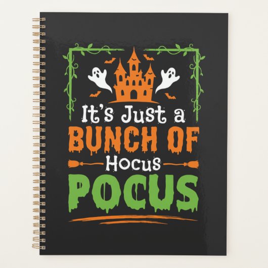 Halloween Bos Toverij Planner (Voorkant)