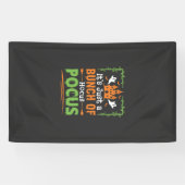 Halloween Bos Toverij Spandoek (Horizontaal)