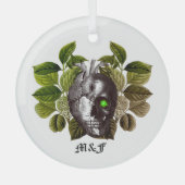 Halloween Bosland Glas Ornament (Voorkant)