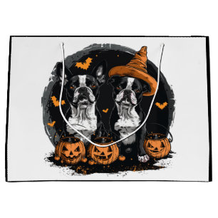 Halloween Boston Terrier Honden Groot Cadeauzakje