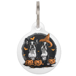 Halloween Boston Terrier Honden Huisdierpenning