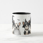 Halloween Boston Terrier Honden Mok (Midden)