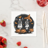 Halloween Boston Terrier Honden Servet (Insitu)