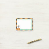 Halloween Boston Terrier Post-it® Notes (Op bureau)