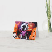 Halloween - Boston Terrier - Verenigd Koninkrijk Kaart (Voorkant)