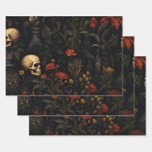 Halloween Botanisch patroon