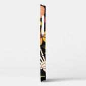 Halloween botten, bloemennaadloos patroon. Case-Mate iPhone case (Achterkant / Links)