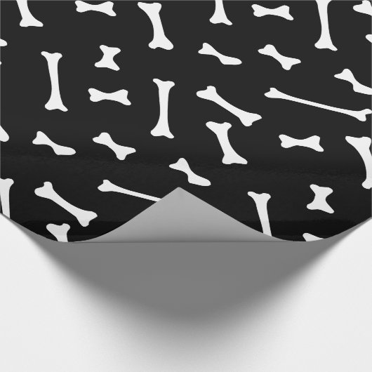 Halloween Botten Ghost Cadeaupapier (Hoek)