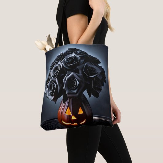 Halloween Bouquet Tote Bag (Dichtbij)