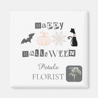 Halloween Boutique Bloemist Bedrijfsbranding  Magneet