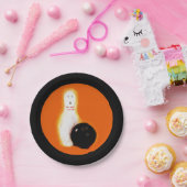 Halloween bowling party papieren bordje (Feest)