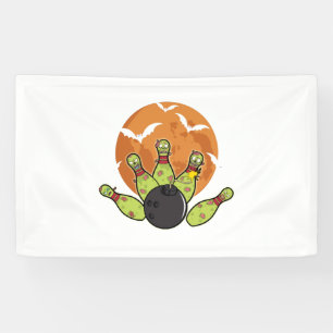 Halloween Bowling Zombie Pins Bats Bowler Gift Spandoek
