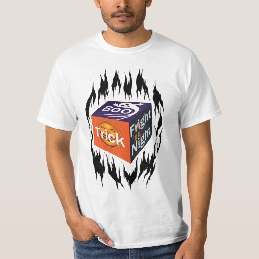 Halloween Box of Scares T-shirt (Voorkant)