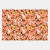 Halloween Boxer Dog Inpakpapier Vel (Voorkant)