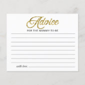 Halloween Boy Baby shower Advies Kaarten (Voorkant)